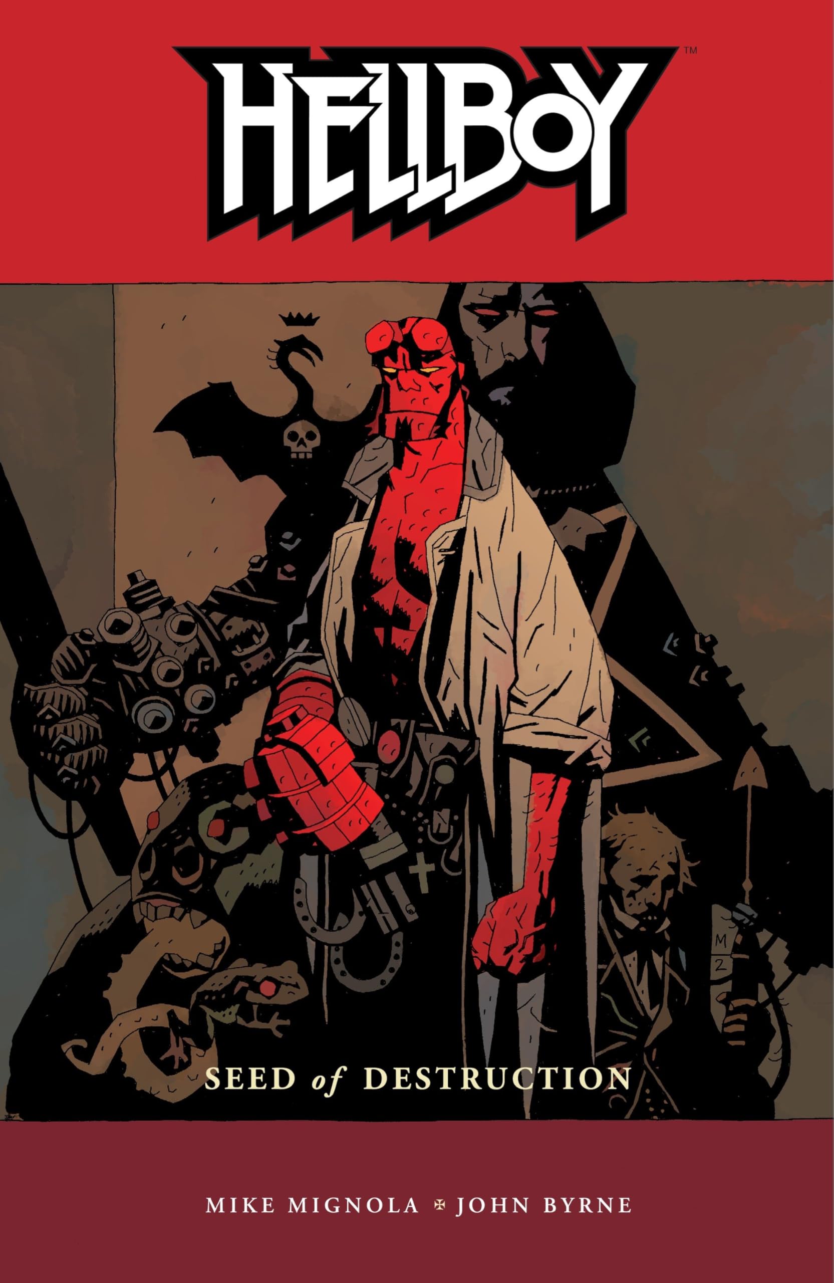 the cover of Hellboy Volume 1